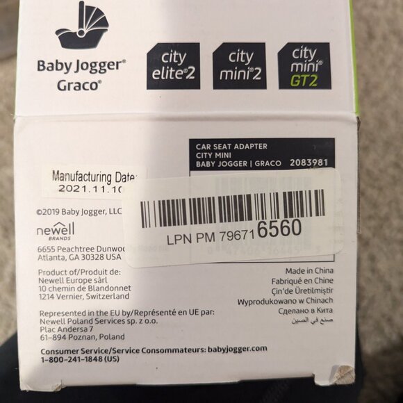 Baby Jogger Graco Car seat adapter - Picture 3 of 3